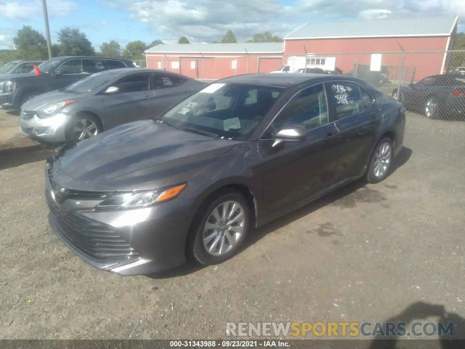 2 Photograph of a damaged car 4T1B11HK8KU789717 TOYOTA CAMRY 2019