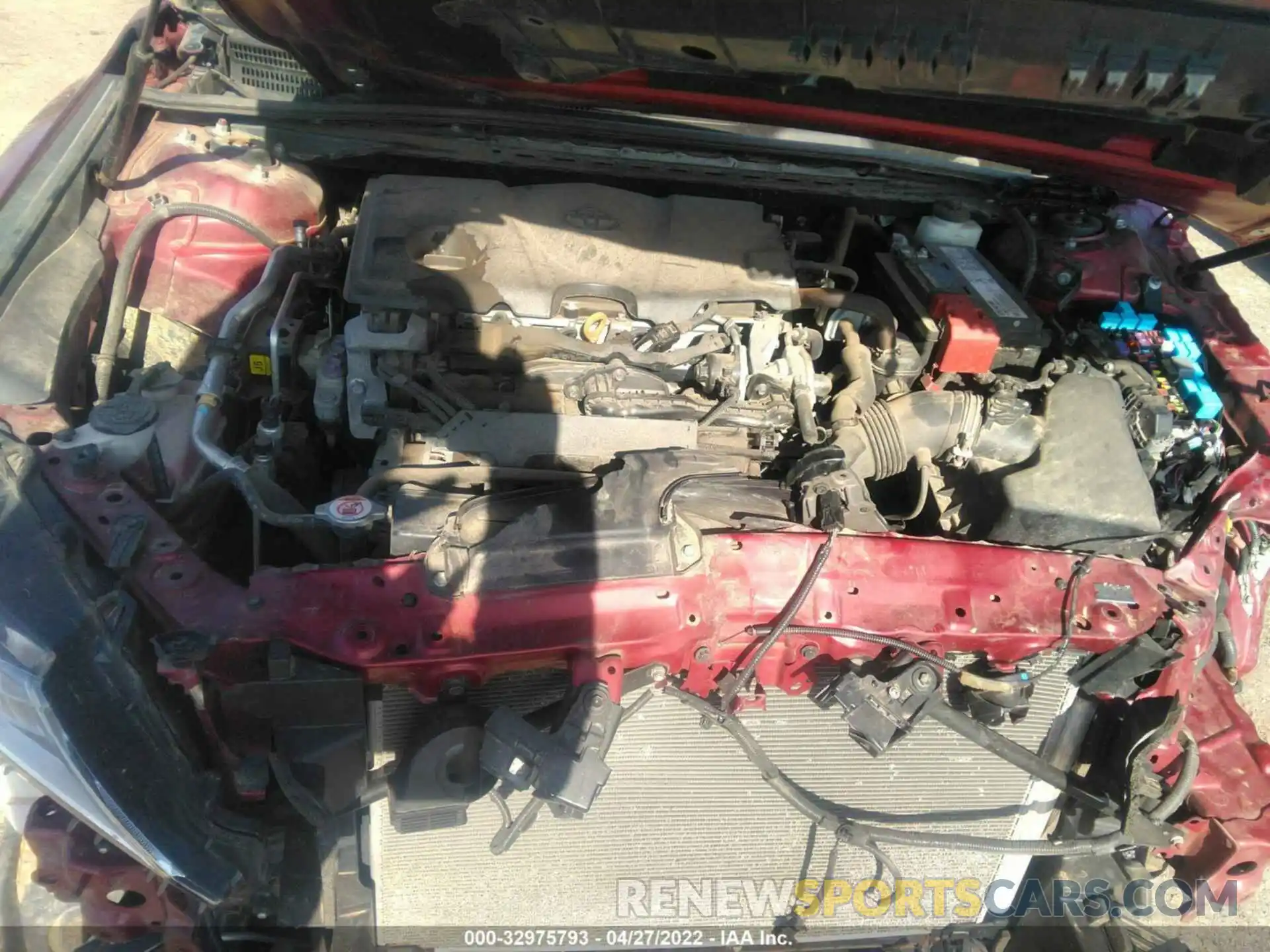 10 Photograph of a damaged car 4T1B11HK8KU791418 TOYOTA CAMRY 2019