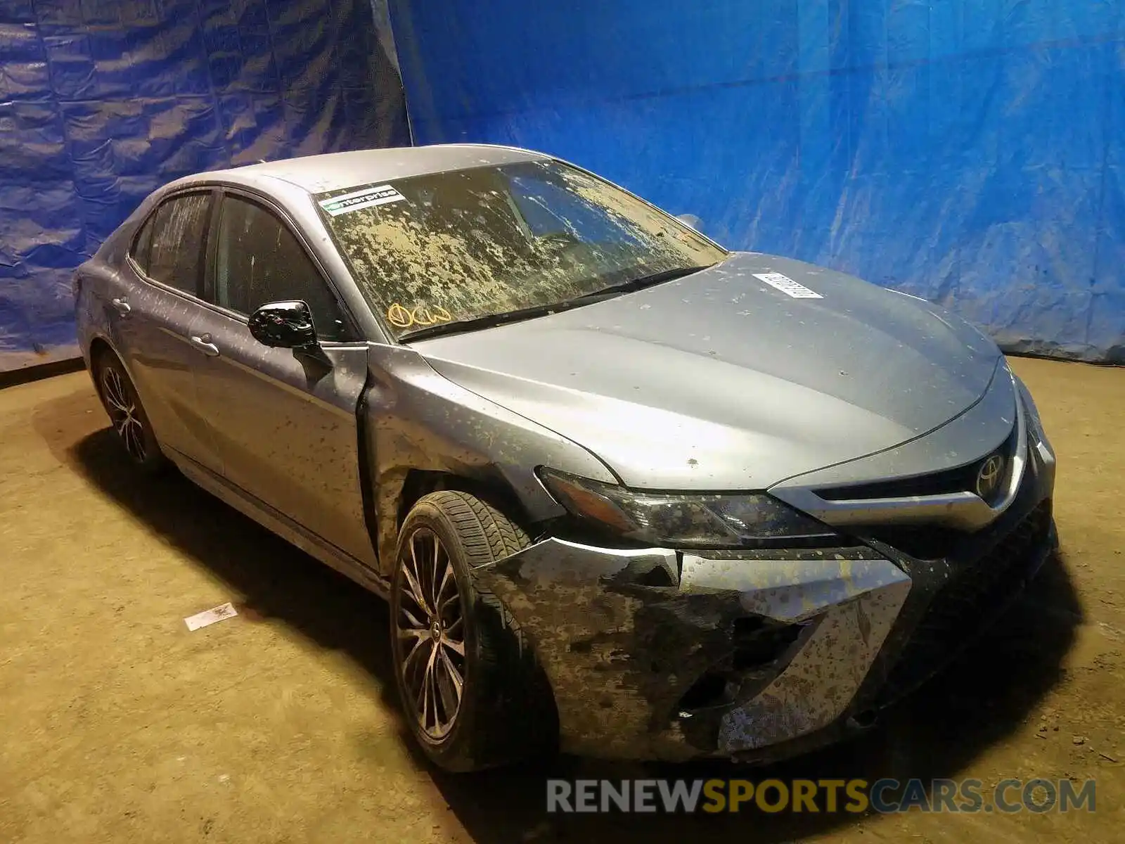 1 Photograph of a damaged car 4T1B11HK8KU791595 TOYOTA CAMRY 2019