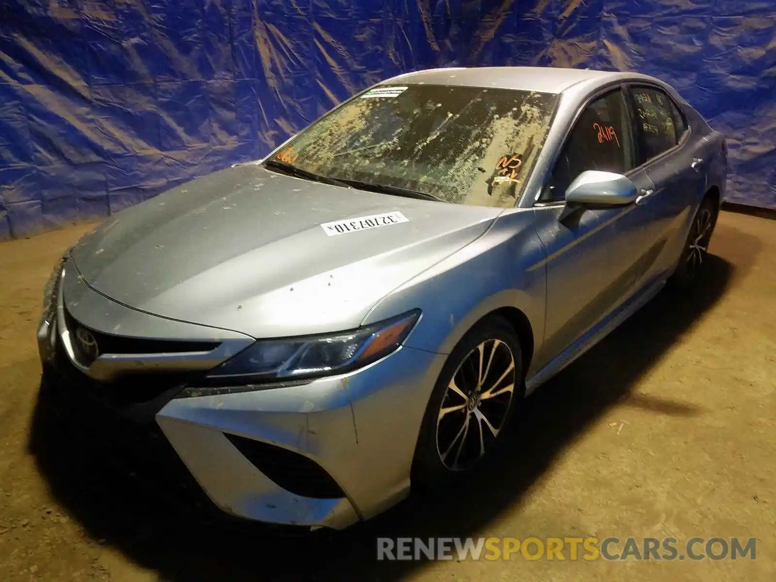 2 Photograph of a damaged car 4T1B11HK8KU791595 TOYOTA CAMRY 2019