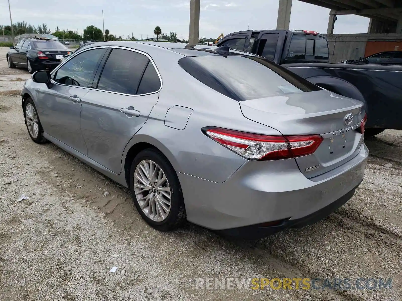 3 Photograph of a damaged car 4T1B11HK8KU791838 TOYOTA CAMRY 2019