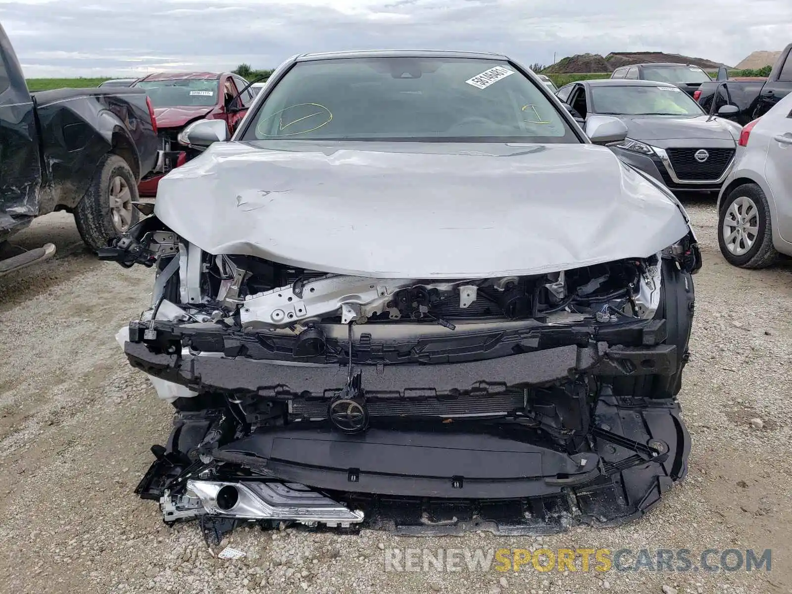 9 Photograph of a damaged car 4T1B11HK8KU791838 TOYOTA CAMRY 2019