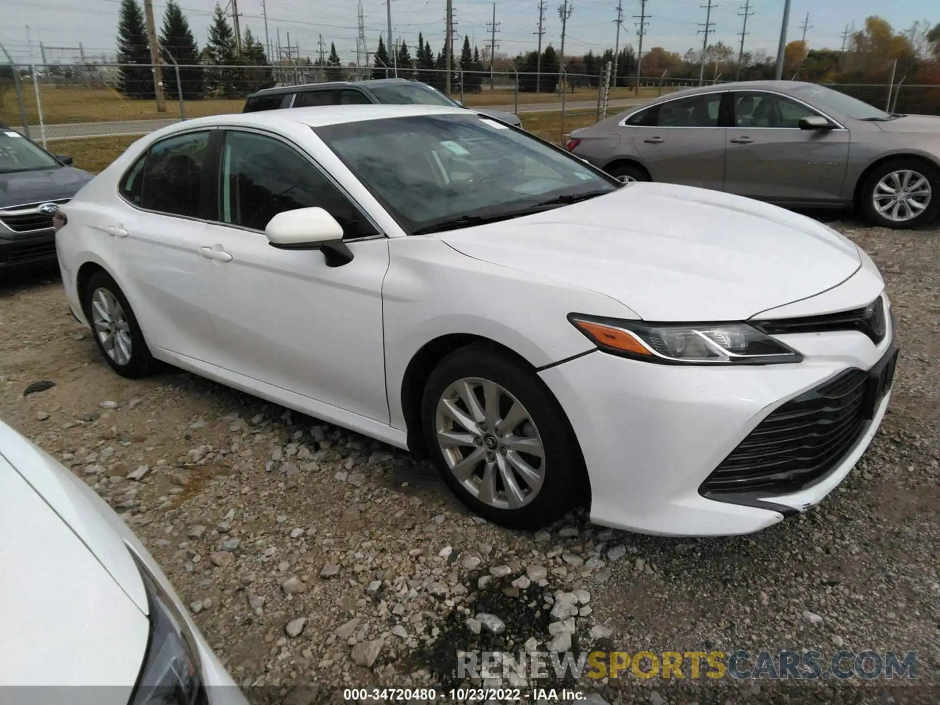 1 Photograph of a damaged car 4T1B11HK8KU792150 TOYOTA CAMRY 2019