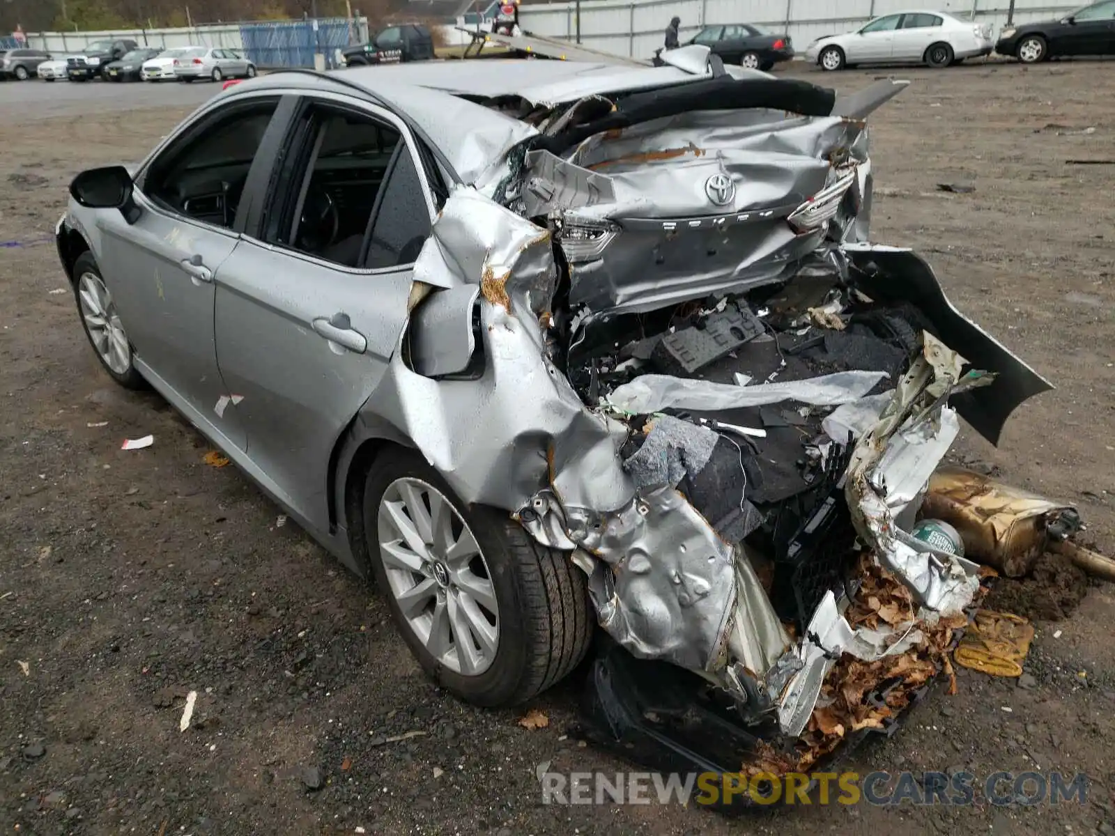 3 Photograph of a damaged car 4T1B11HK8KU793217 TOYOTA CAMRY 2019