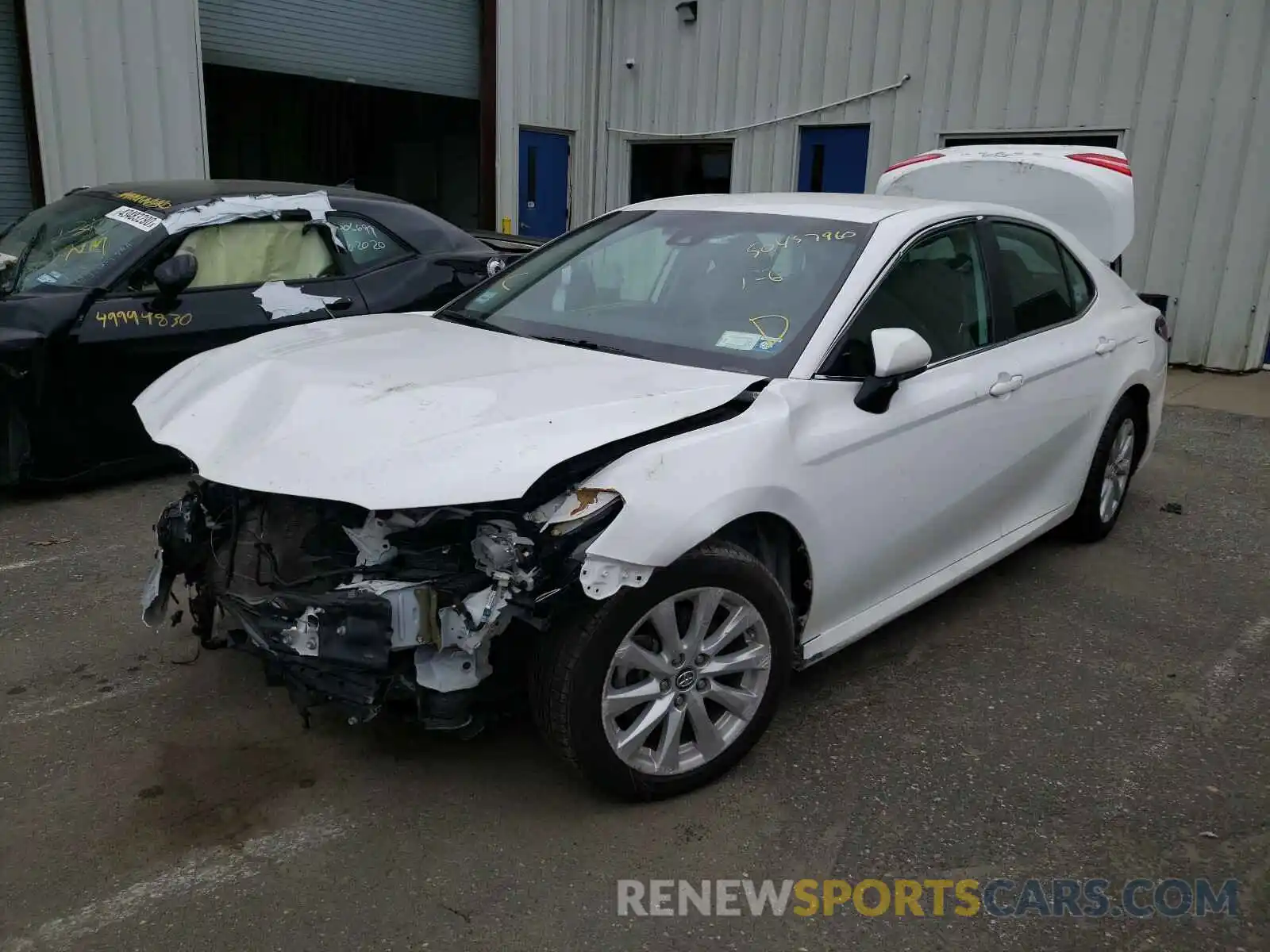 2 Photograph of a damaged car 4T1B11HK8KU793489 TOYOTA CAMRY 2019