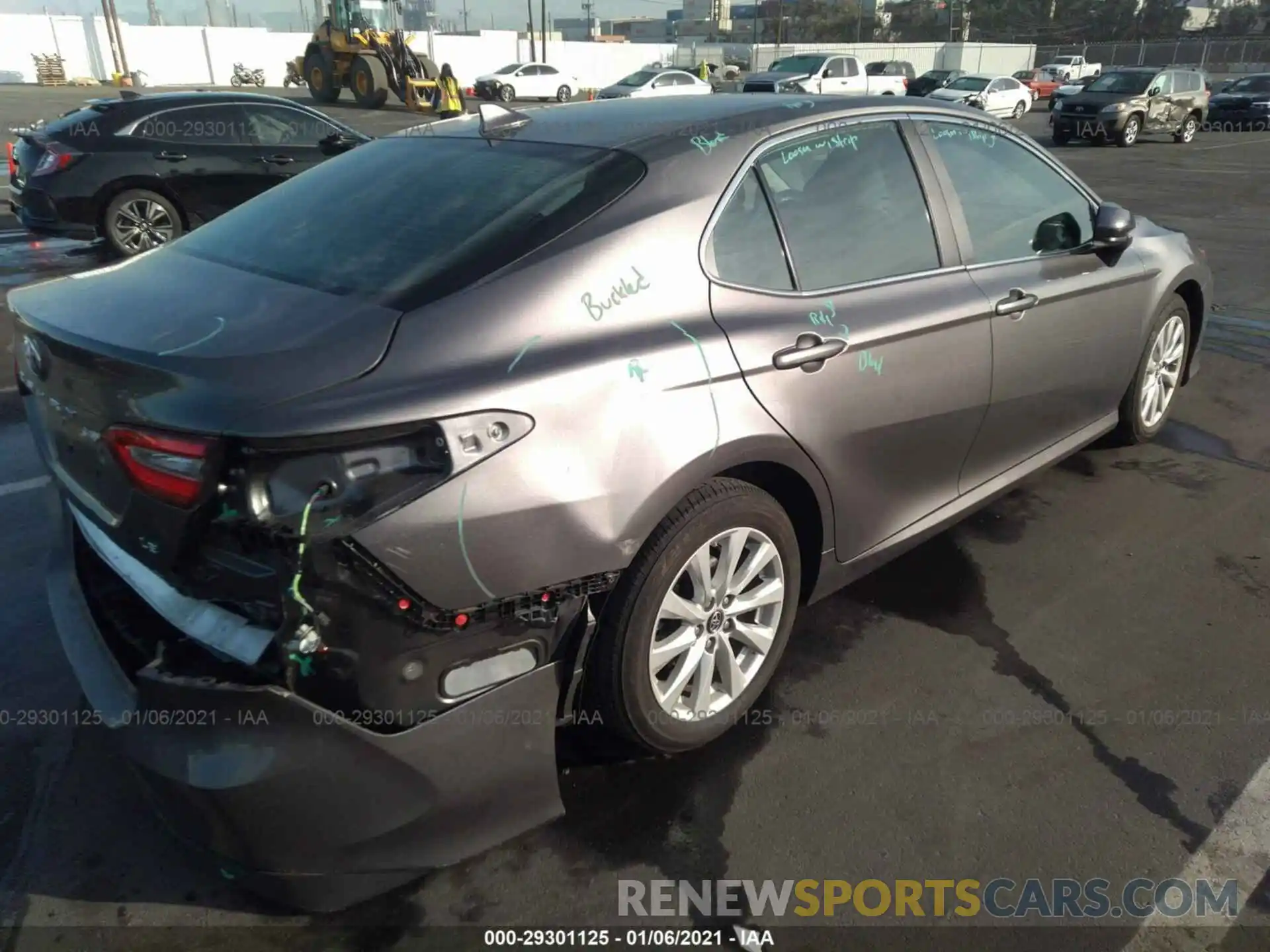 4 Photograph of a damaged car 4T1B11HK8KU793671 TOYOTA CAMRY 2019