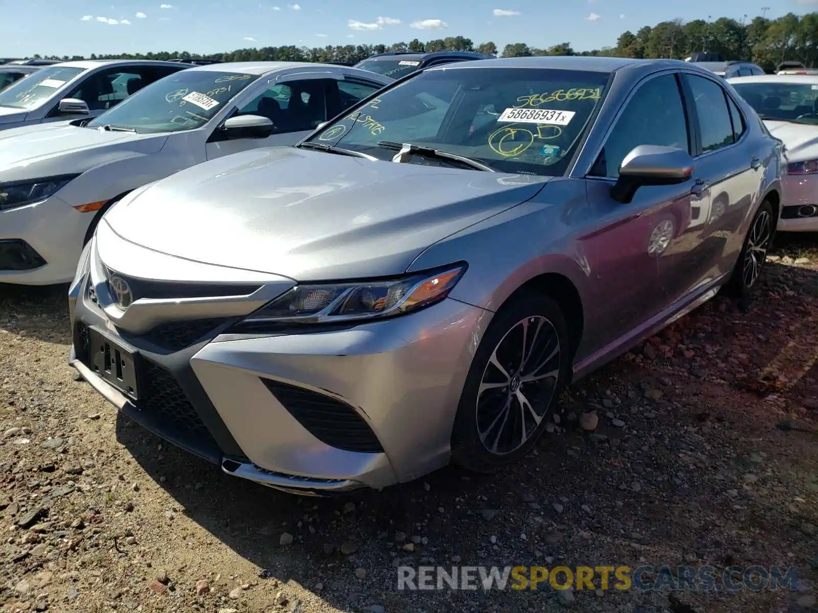 2 Photograph of a damaged car 4T1B11HK8KU794108 TOYOTA CAMRY 2019