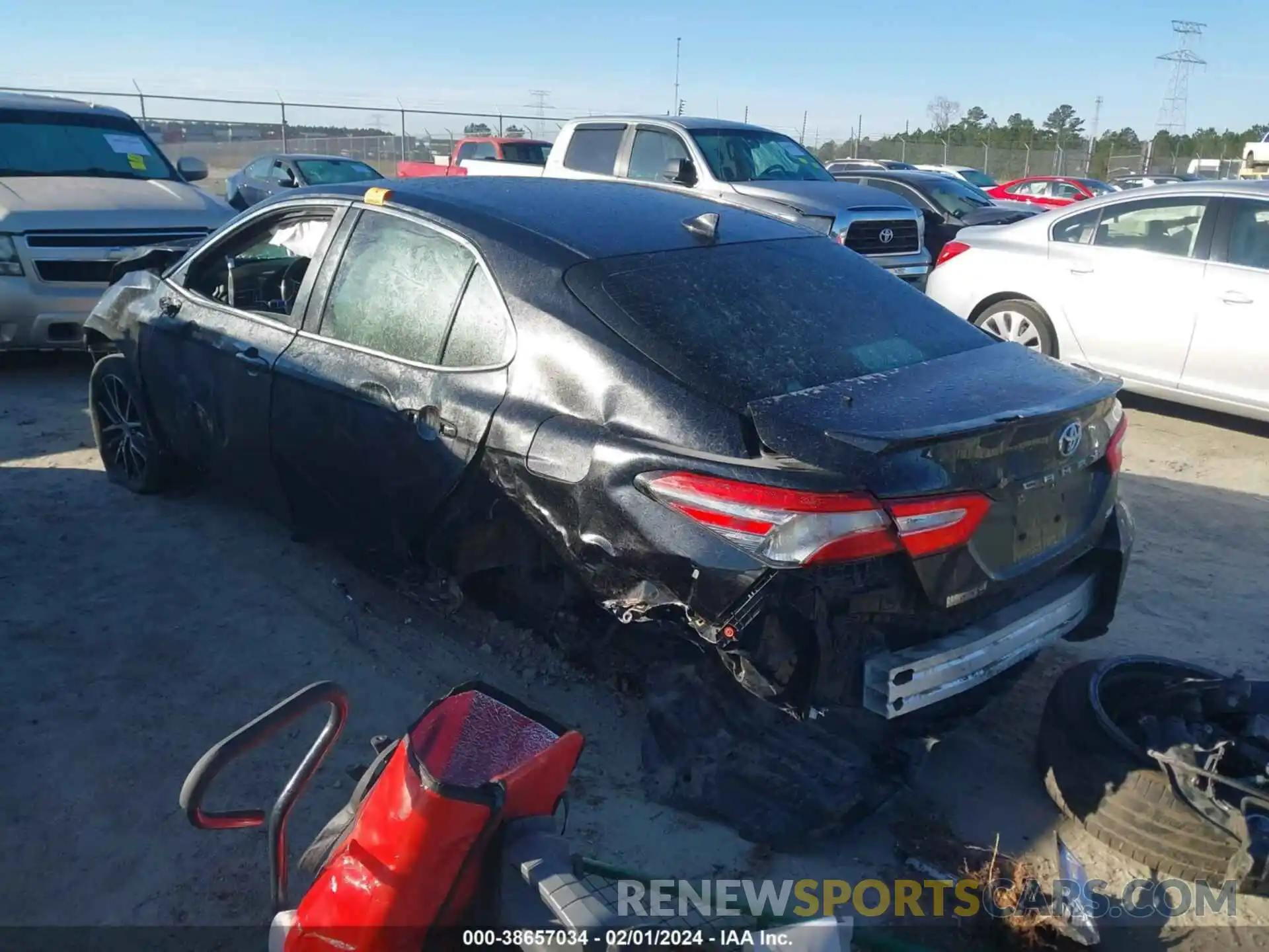 3 Photograph of a damaged car 4T1B11HK8KU794111 TOYOTA CAMRY 2019