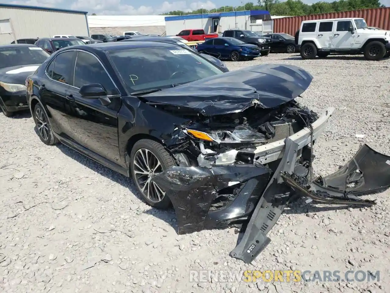 1 Photograph of a damaged car 4T1B11HK8KU794447 TOYOTA CAMRY 2019