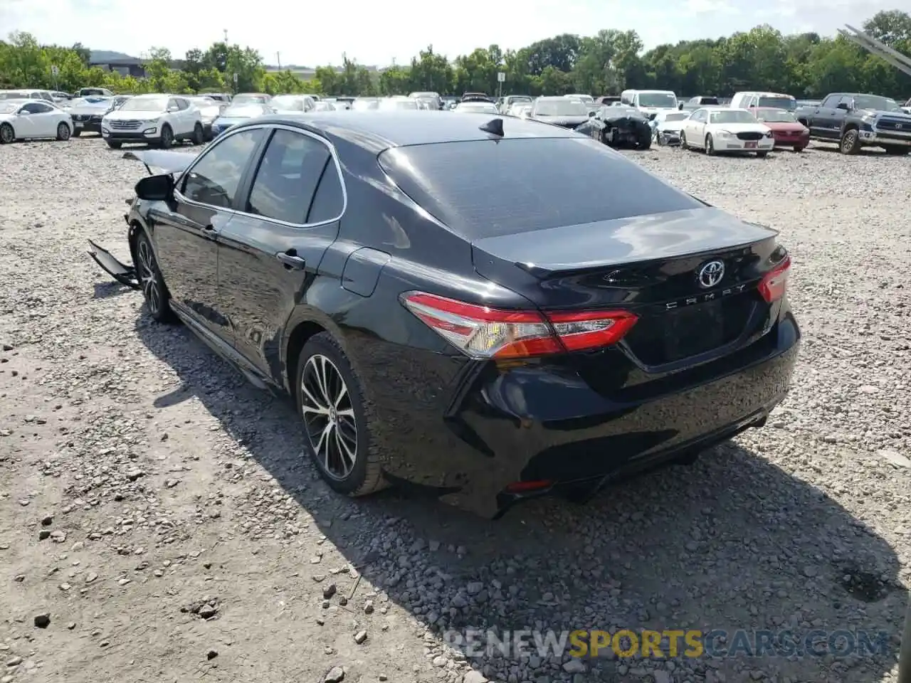 3 Photograph of a damaged car 4T1B11HK8KU794447 TOYOTA CAMRY 2019