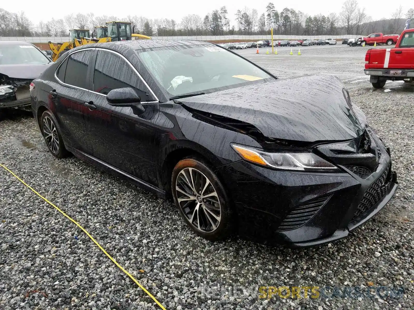 1 Photograph of a damaged car 4T1B11HK8KU794965 TOYOTA CAMRY 2019