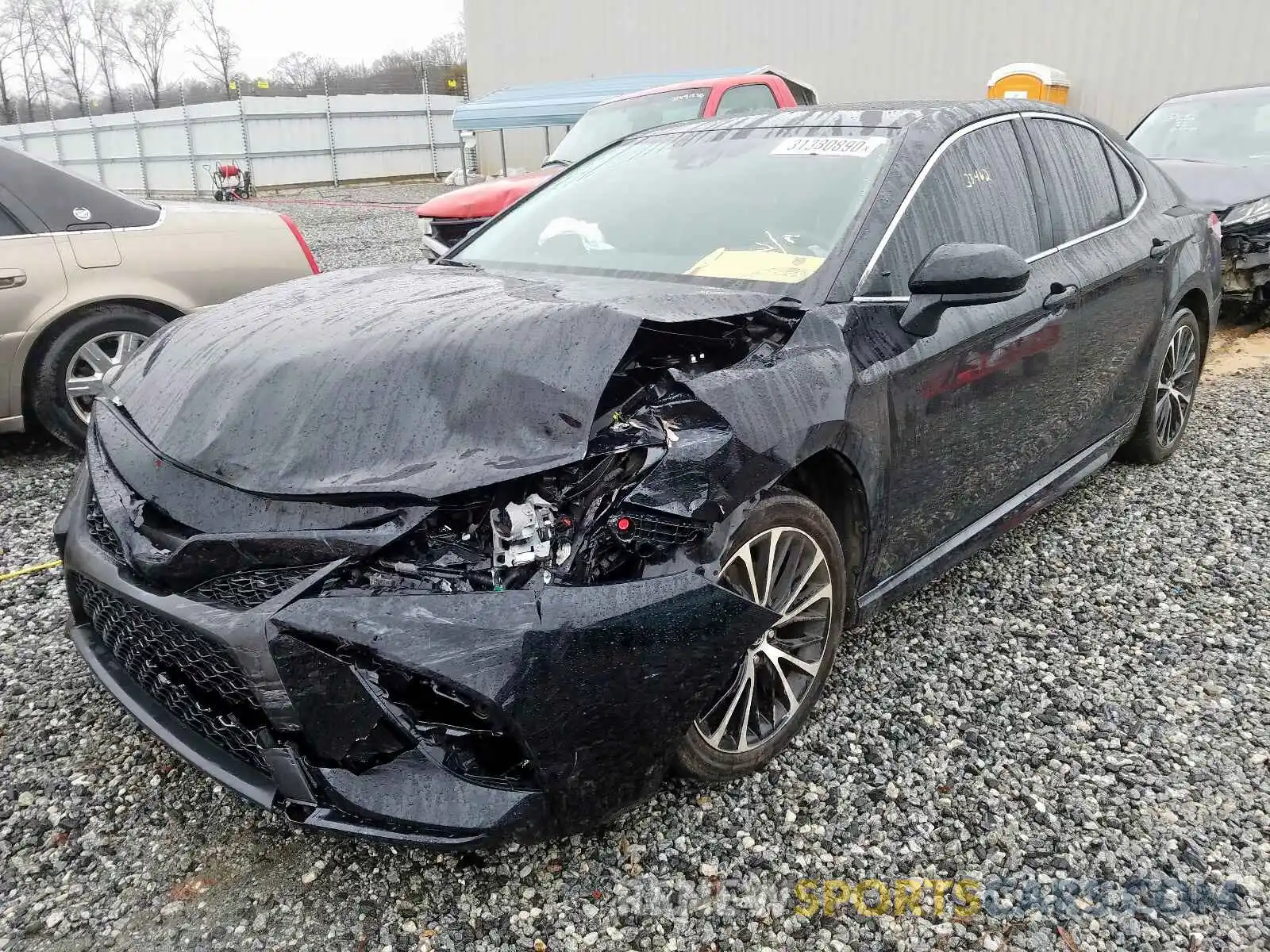 2 Photograph of a damaged car 4T1B11HK8KU794965 TOYOTA CAMRY 2019