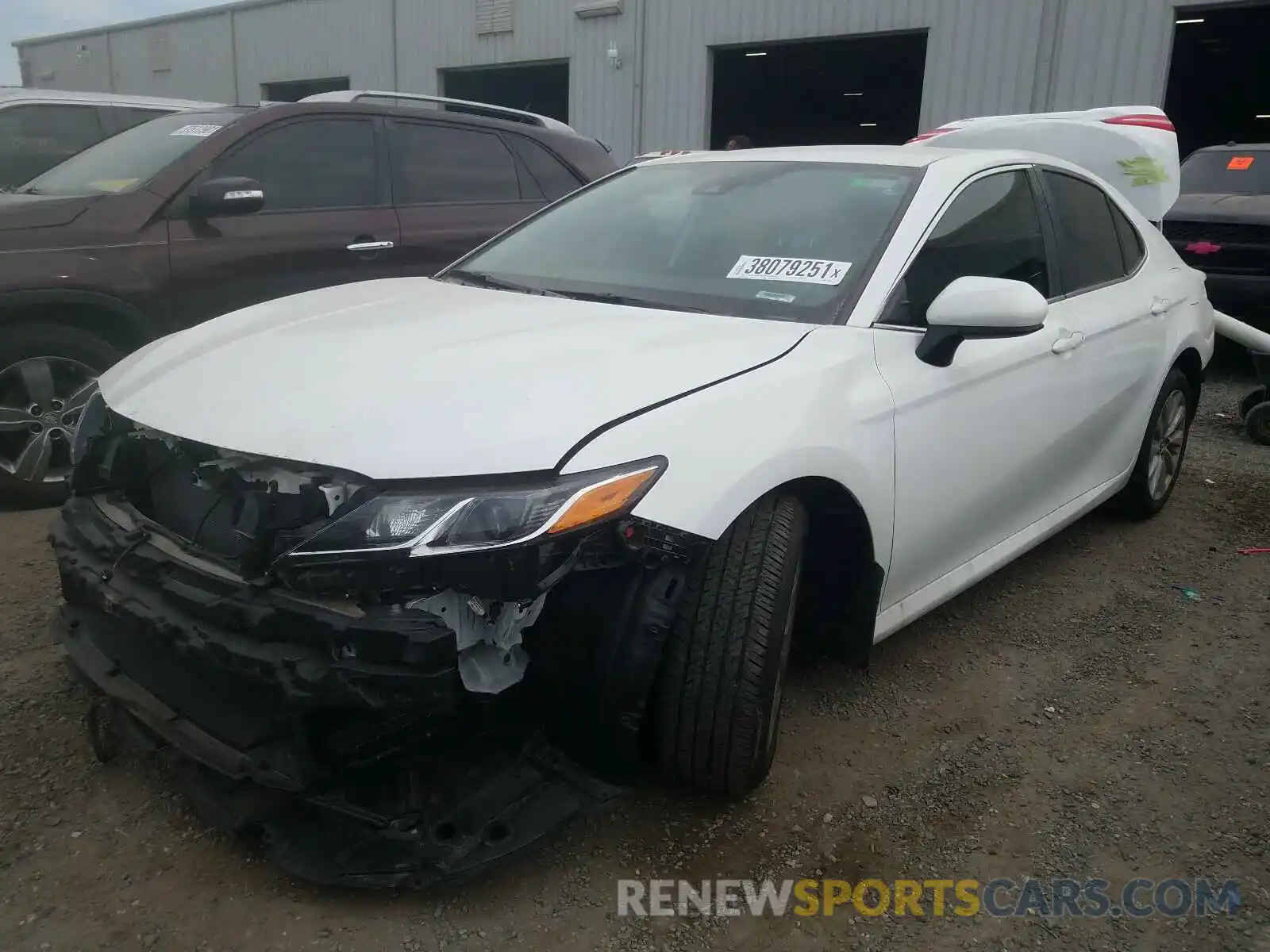 2 Photograph of a damaged car 4T1B11HK8KU795033 TOYOTA CAMRY 2019