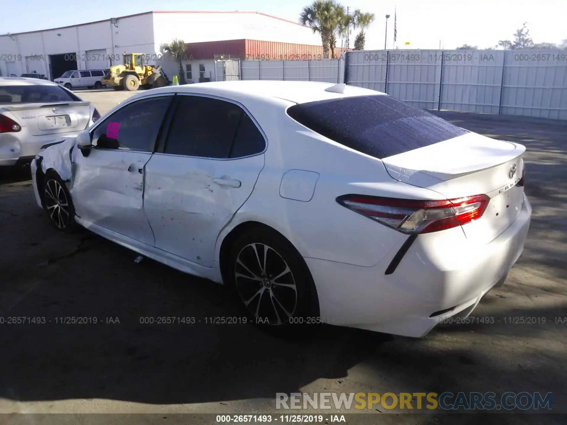 3 Photograph of a damaged car 4T1B11HK8KU795548 TOYOTA CAMRY 2019