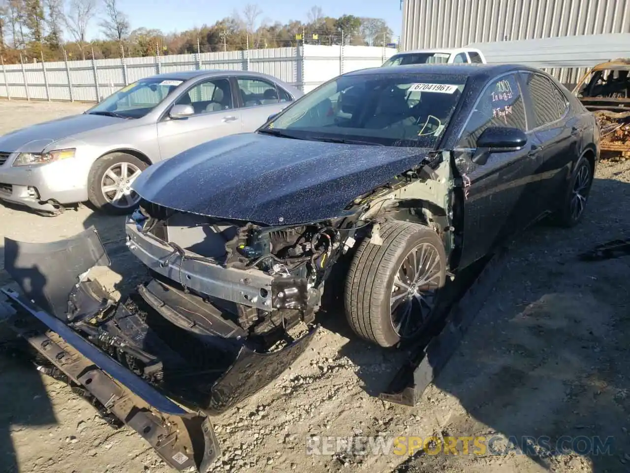 2 Photograph of a damaged car 4T1B11HK8KU795775 TOYOTA CAMRY 2019