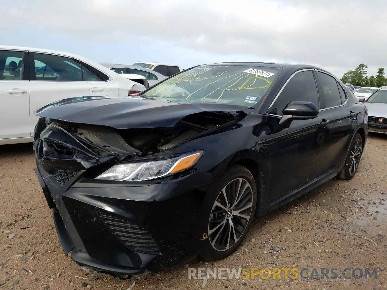 2 Photograph of a damaged car 4T1B11HK8KU797560 TOYOTA CAMRY 2019