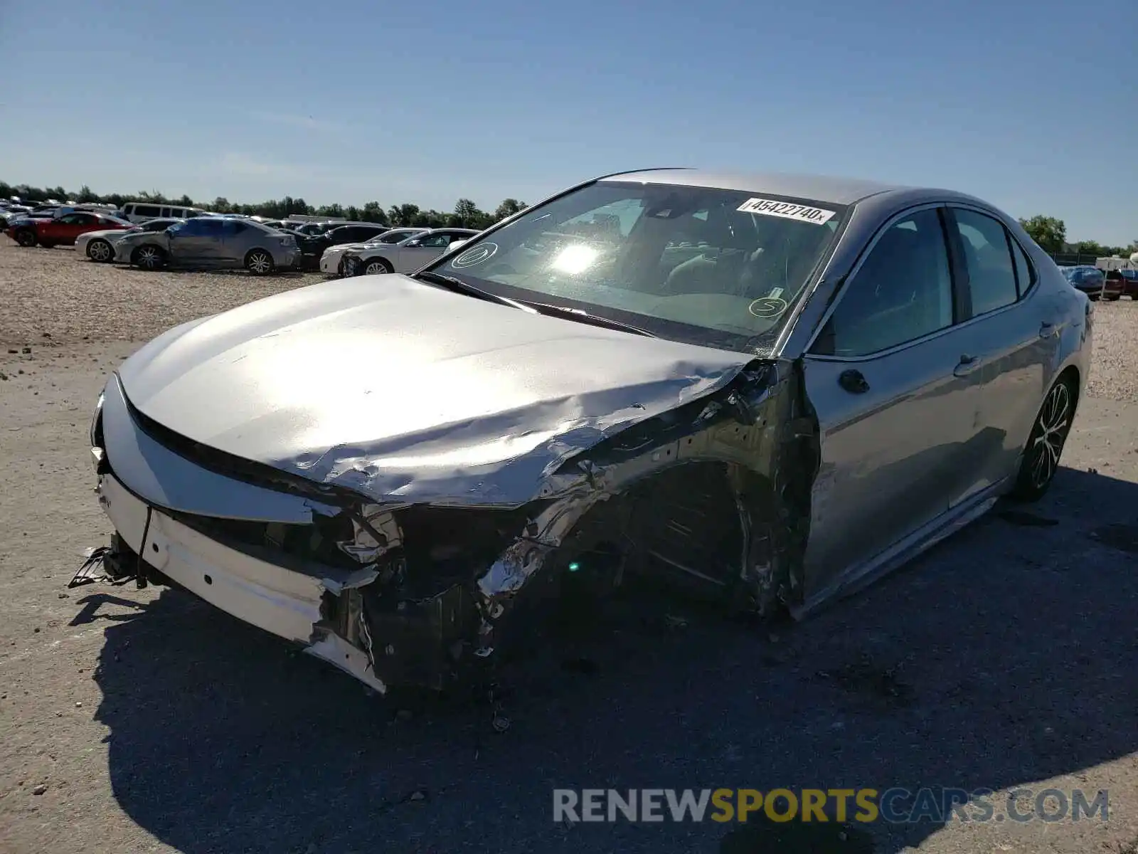 2 Photograph of a damaged car 4T1B11HK8KU798031 TOYOTA CAMRY 2019