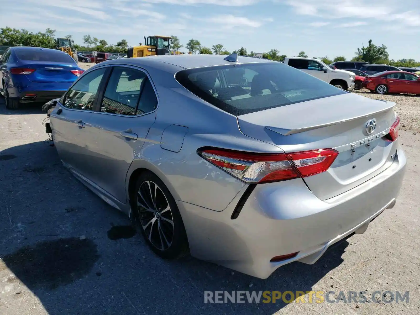 3 Photograph of a damaged car 4T1B11HK8KU798031 TOYOTA CAMRY 2019