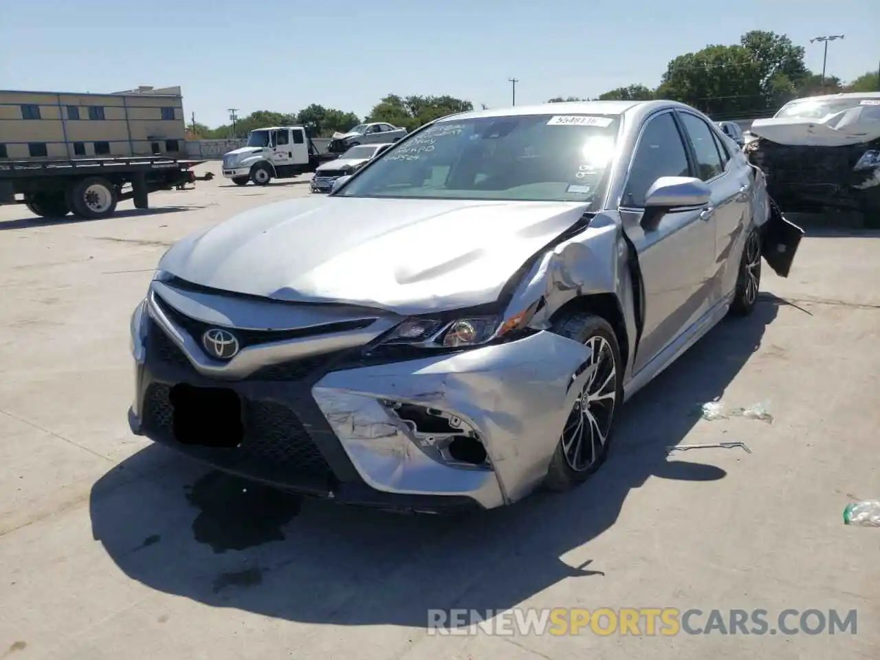 2 Photograph of a damaged car 4T1B11HK8KU798658 TOYOTA CAMRY 2019