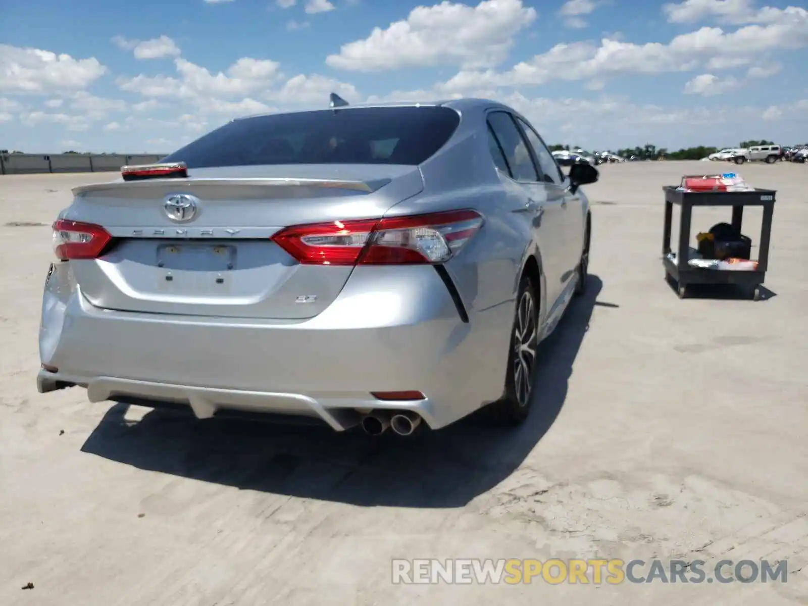 4 Photograph of a damaged car 4T1B11HK8KU798658 TOYOTA CAMRY 2019