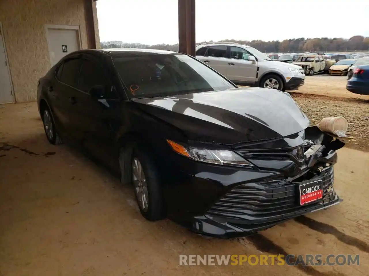 1 Photograph of a damaged car 4T1B11HK8KU799275 TOYOTA CAMRY 2019