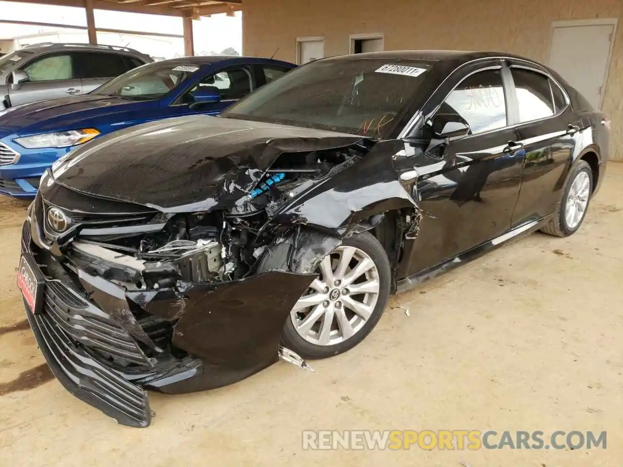 2 Photograph of a damaged car 4T1B11HK8KU799275 TOYOTA CAMRY 2019