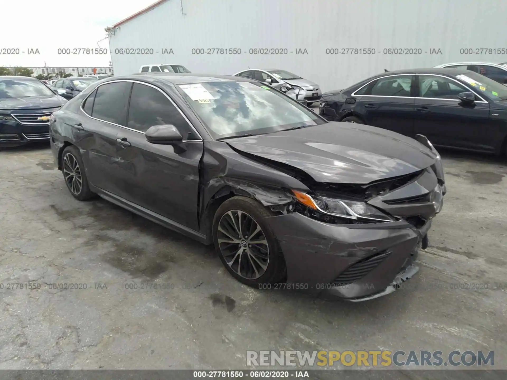 1 Photograph of a damaged car 4T1B11HK8KU799907 TOYOTA CAMRY 2019