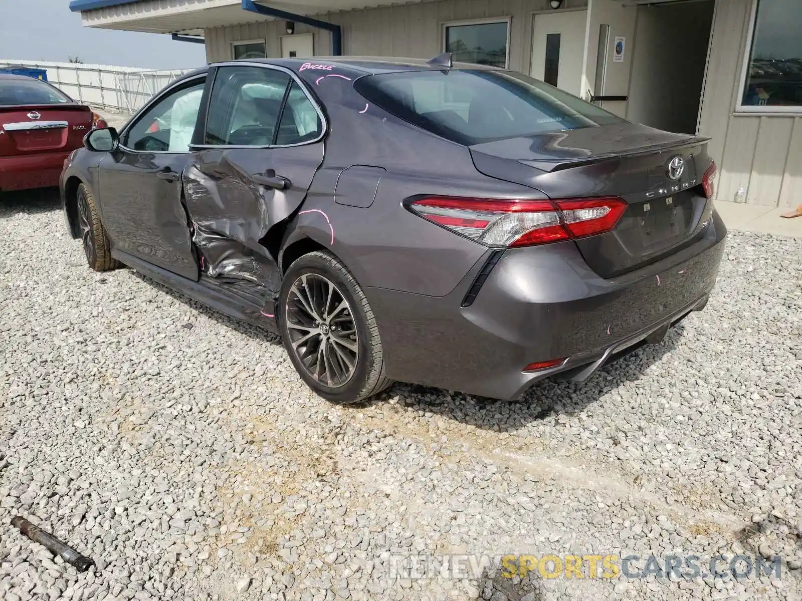 3 Photograph of a damaged car 4T1B11HK8KU801753 TOYOTA CAMRY 2019