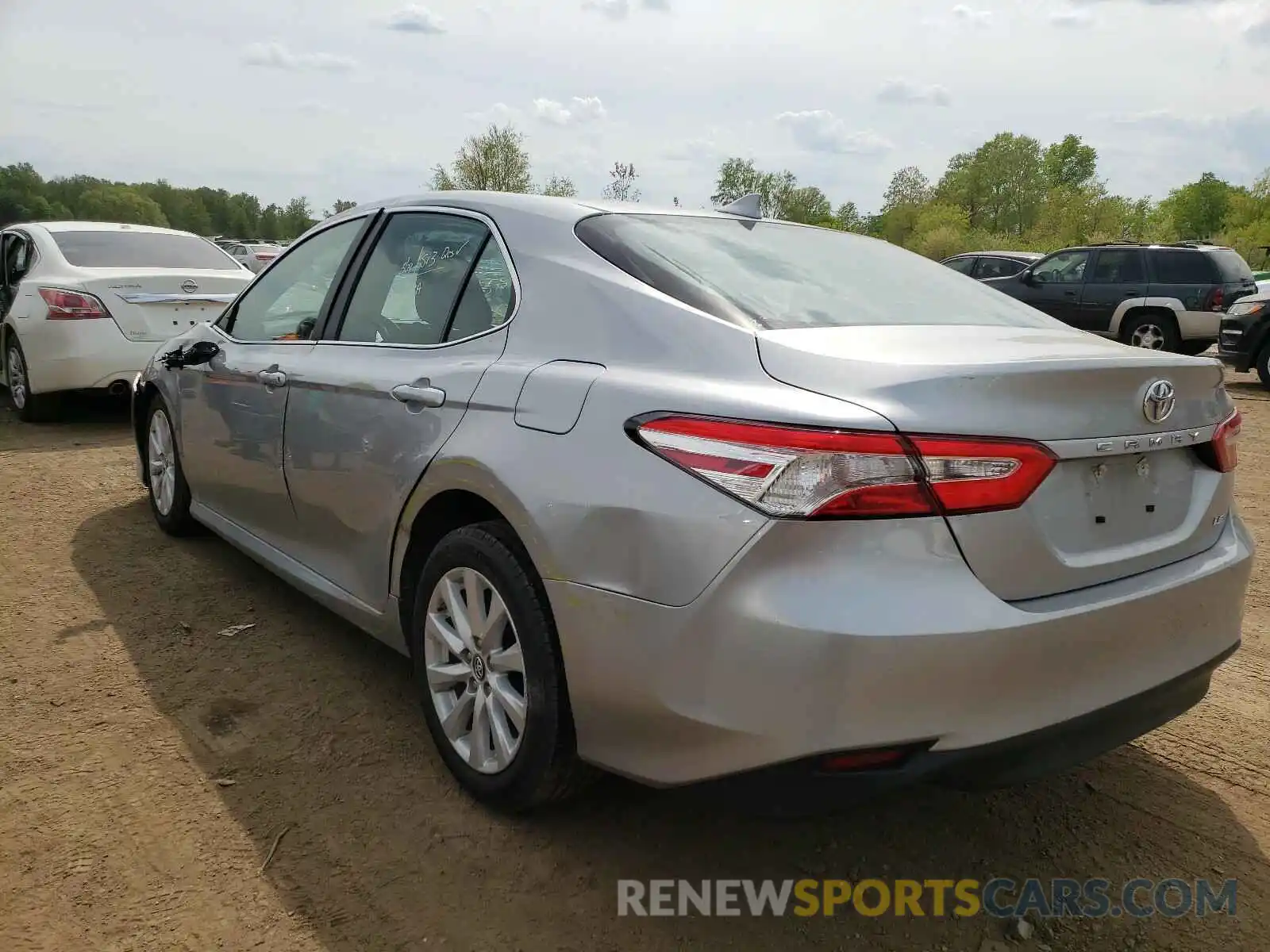 3 Photograph of a damaged car 4T1B11HK8KU801977 TOYOTA CAMRY 2019