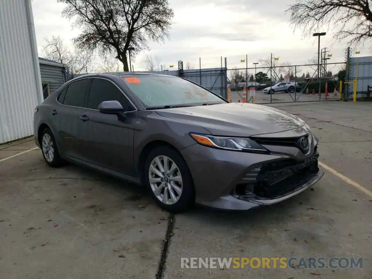 1 Photograph of a damaged car 4T1B11HK8KU802434 TOYOTA CAMRY 2019