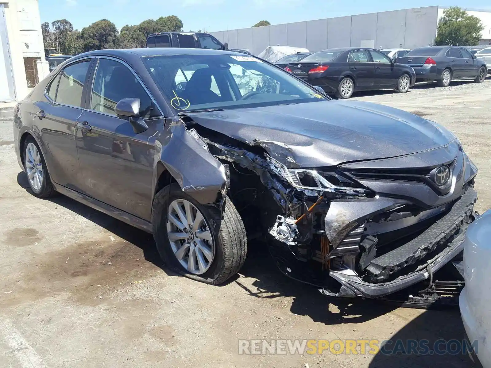 1 Photograph of a damaged car 4T1B11HK8KU802837 TOYOTA CAMRY 2019