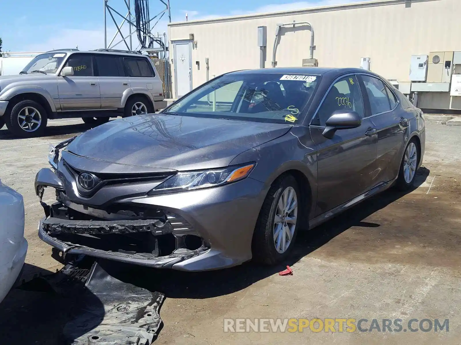 2 Photograph of a damaged car 4T1B11HK8KU802837 TOYOTA CAMRY 2019