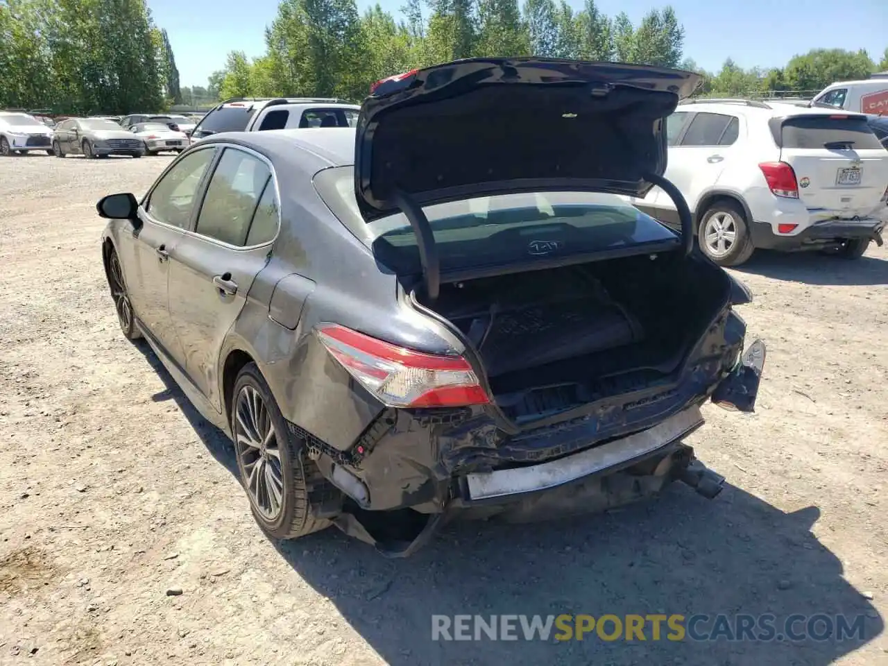 3 Photograph of a damaged car 4T1B11HK8KU802854 TOYOTA CAMRY 2019