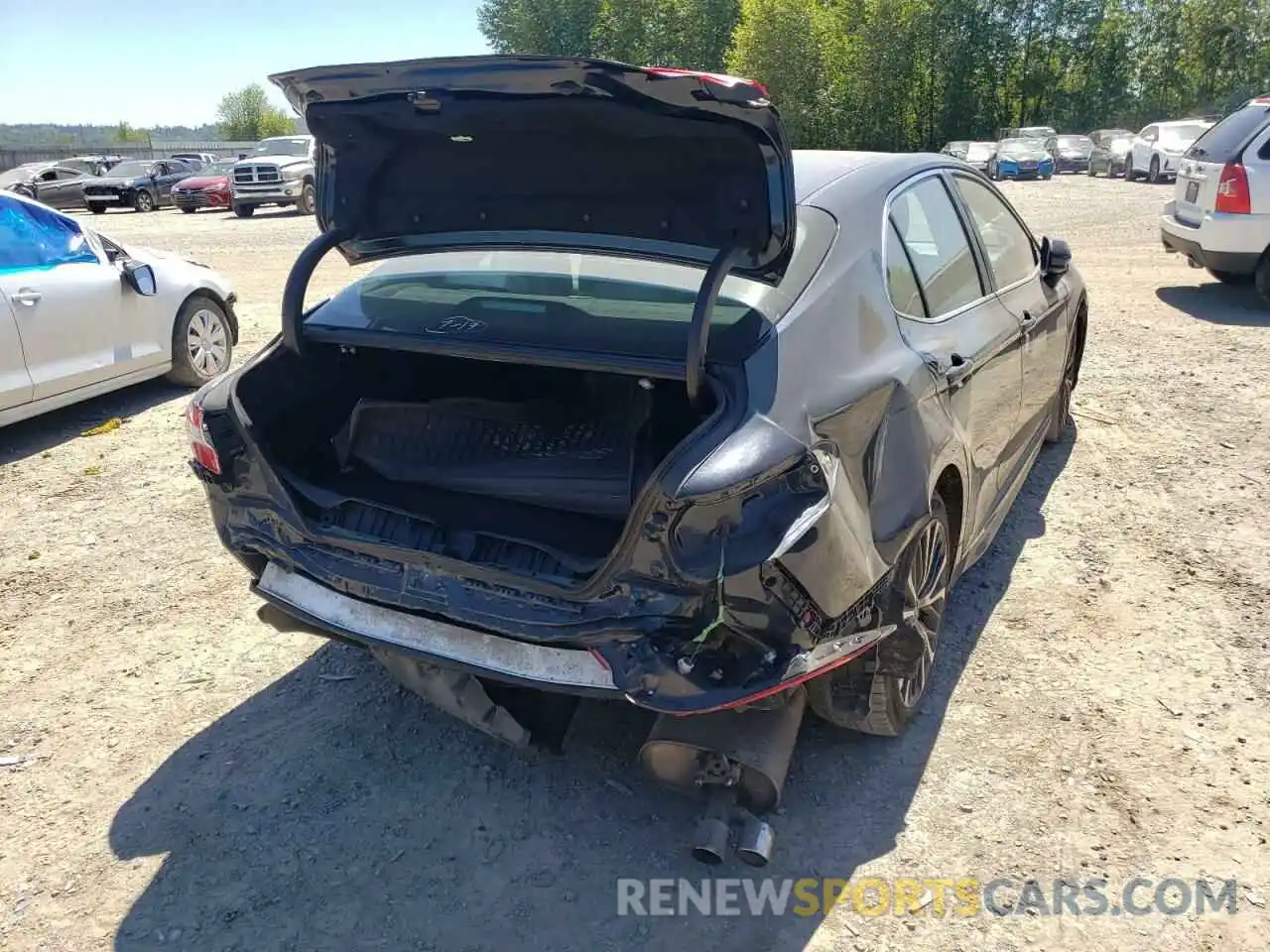 4 Photograph of a damaged car 4T1B11HK8KU802854 TOYOTA CAMRY 2019