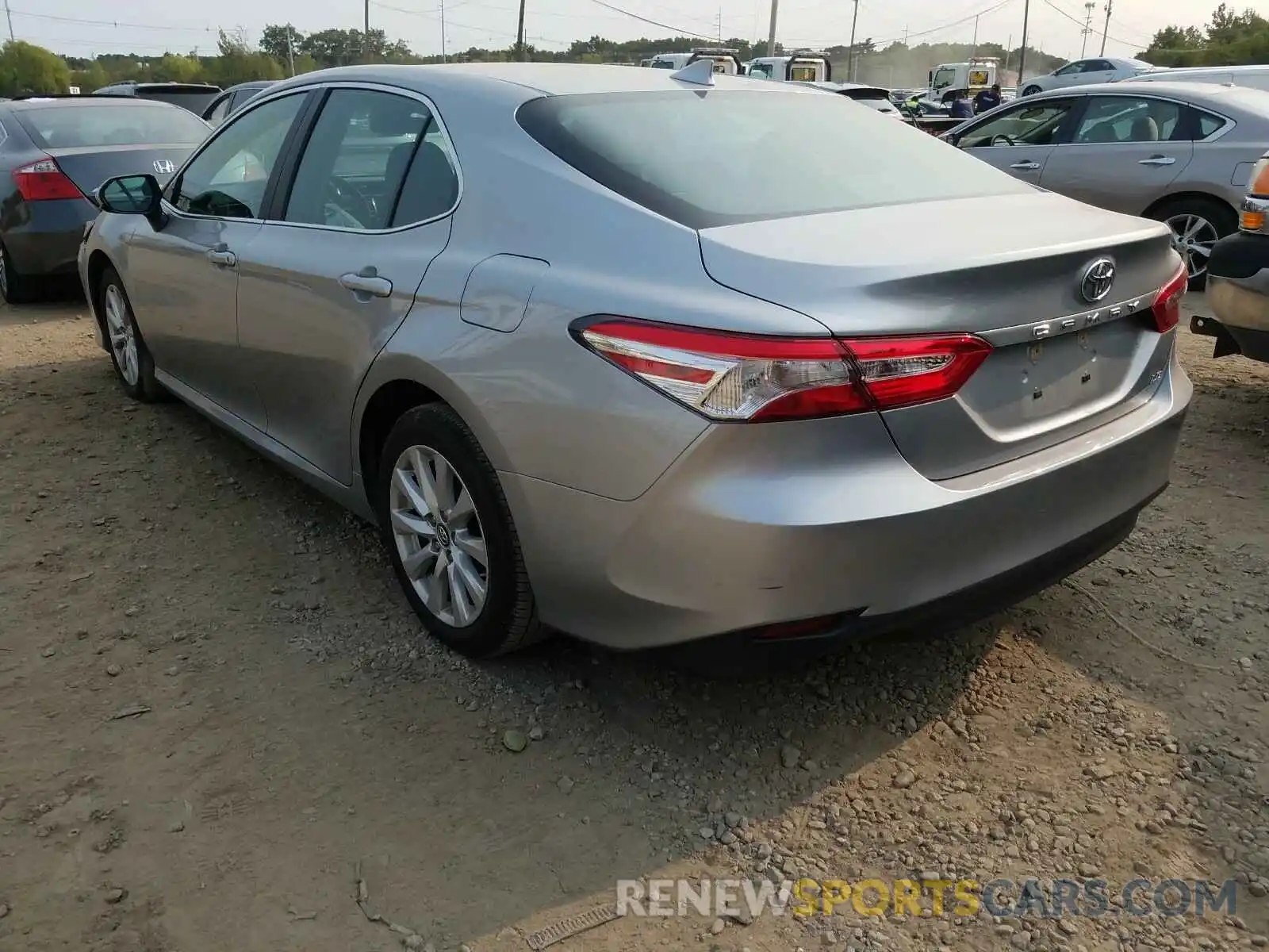 3 Photograph of a damaged car 4T1B11HK8KU803356 TOYOTA CAMRY 2019