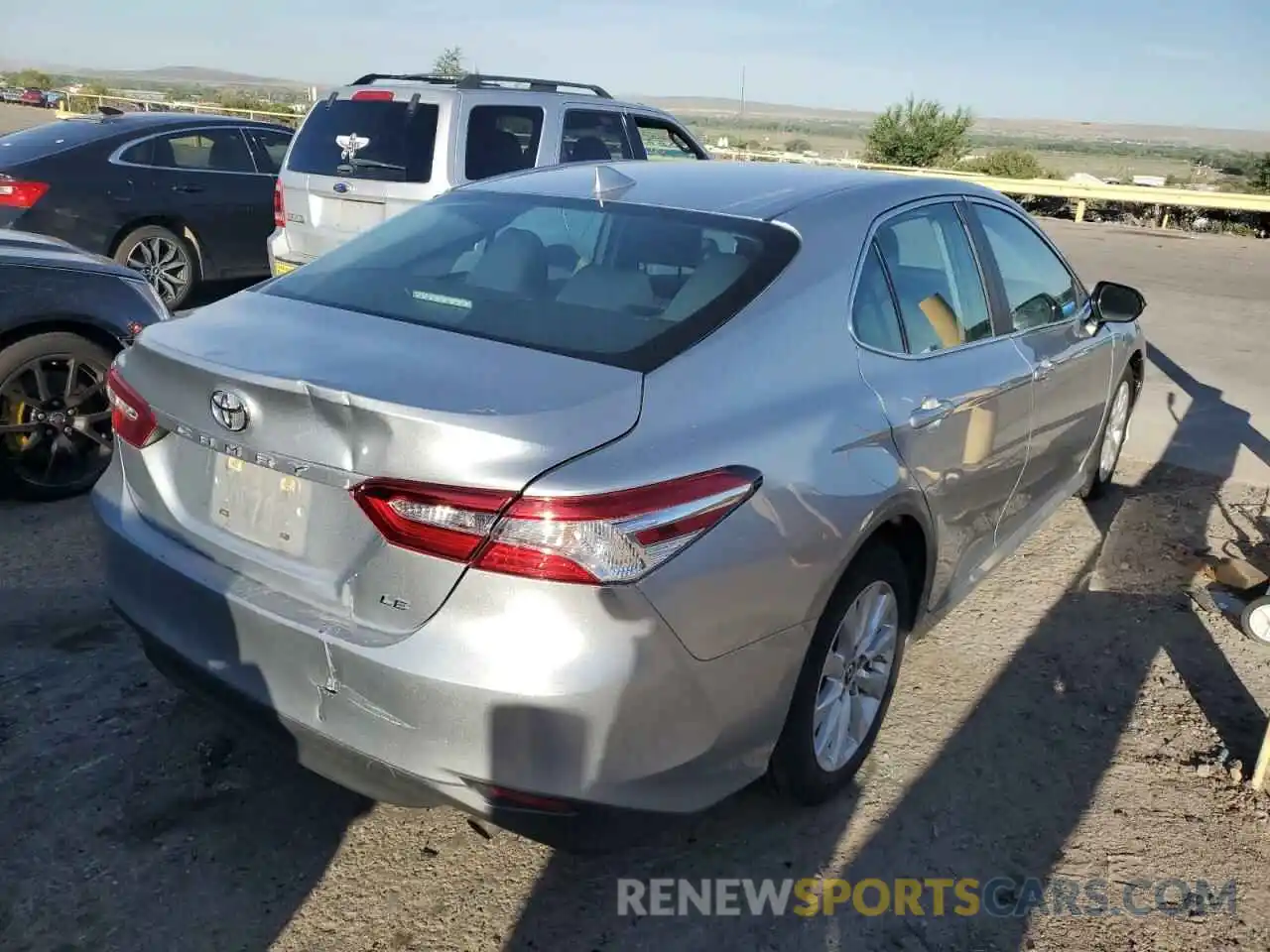 4 Photograph of a damaged car 4T1B11HK8KU803504 TOYOTA CAMRY 2019