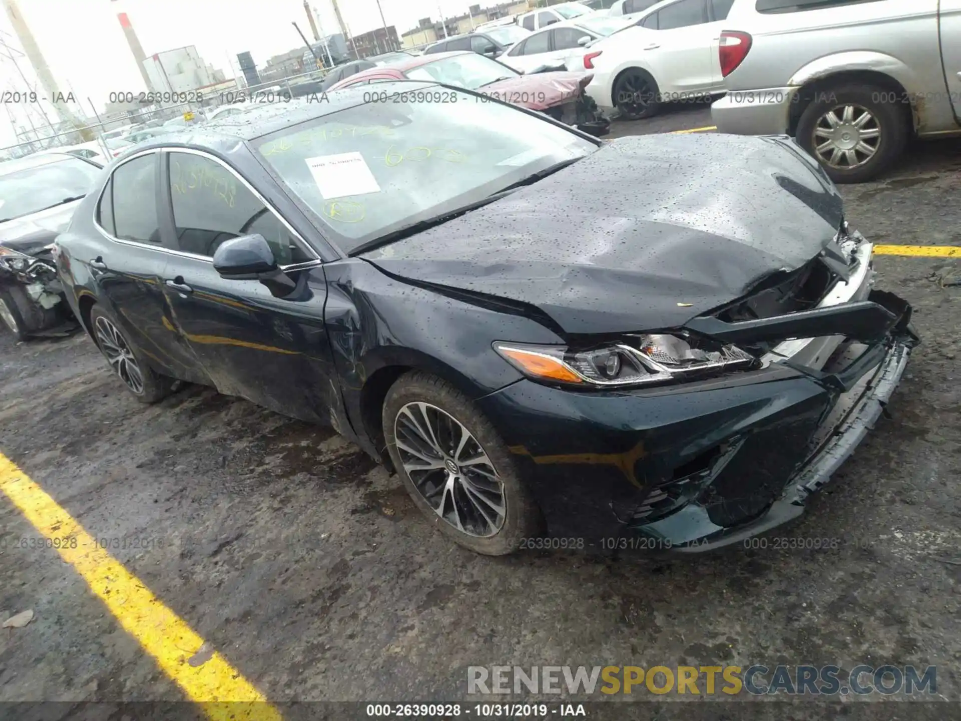 1 Photograph of a damaged car 4T1B11HK8KU804281 TOYOTA CAMRY 2019