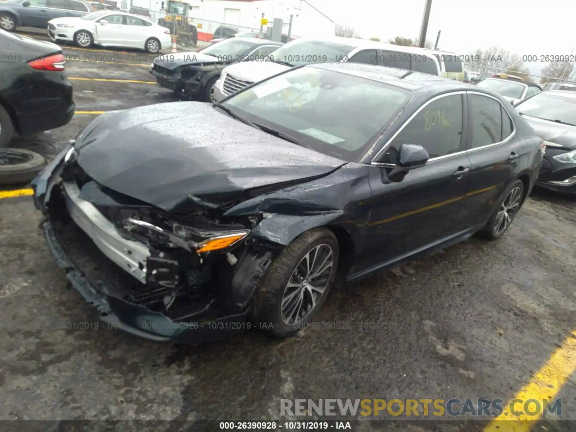 2 Photograph of a damaged car 4T1B11HK8KU804281 TOYOTA CAMRY 2019