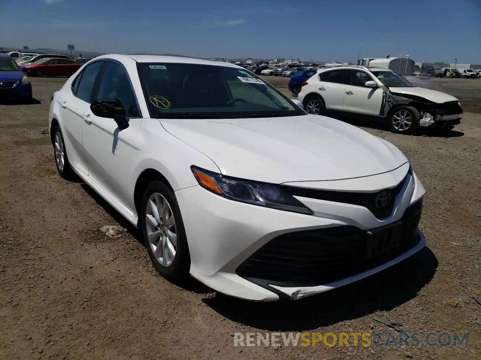 1 Photograph of a damaged car 4T1B11HK8KU804488 TOYOTA CAMRY 2019