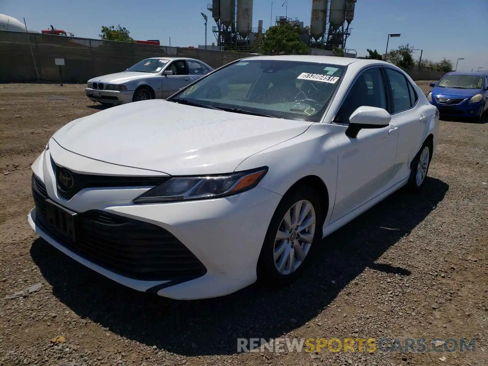 2 Photograph of a damaged car 4T1B11HK8KU804488 TOYOTA CAMRY 2019