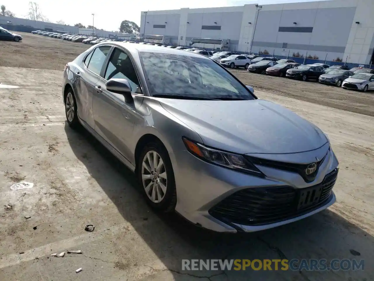 1 Photograph of a damaged car 4T1B11HK8KU805883 TOYOTA CAMRY 2019