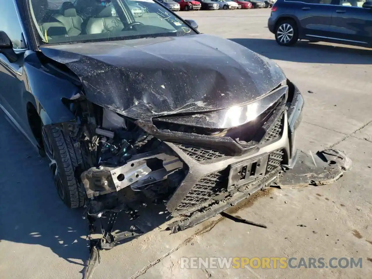 9 Photograph of a damaged car 4T1B11HK8KU806595 TOYOTA CAMRY 2019