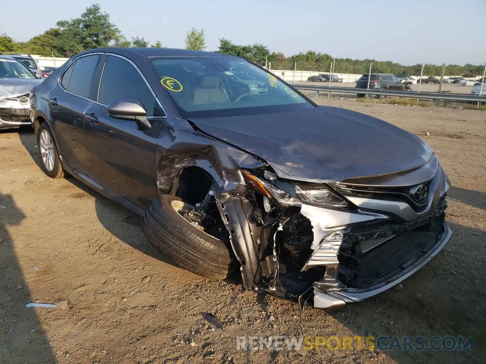 1 Photograph of a damaged car 4T1B11HK8KU807133 TOYOTA CAMRY 2019