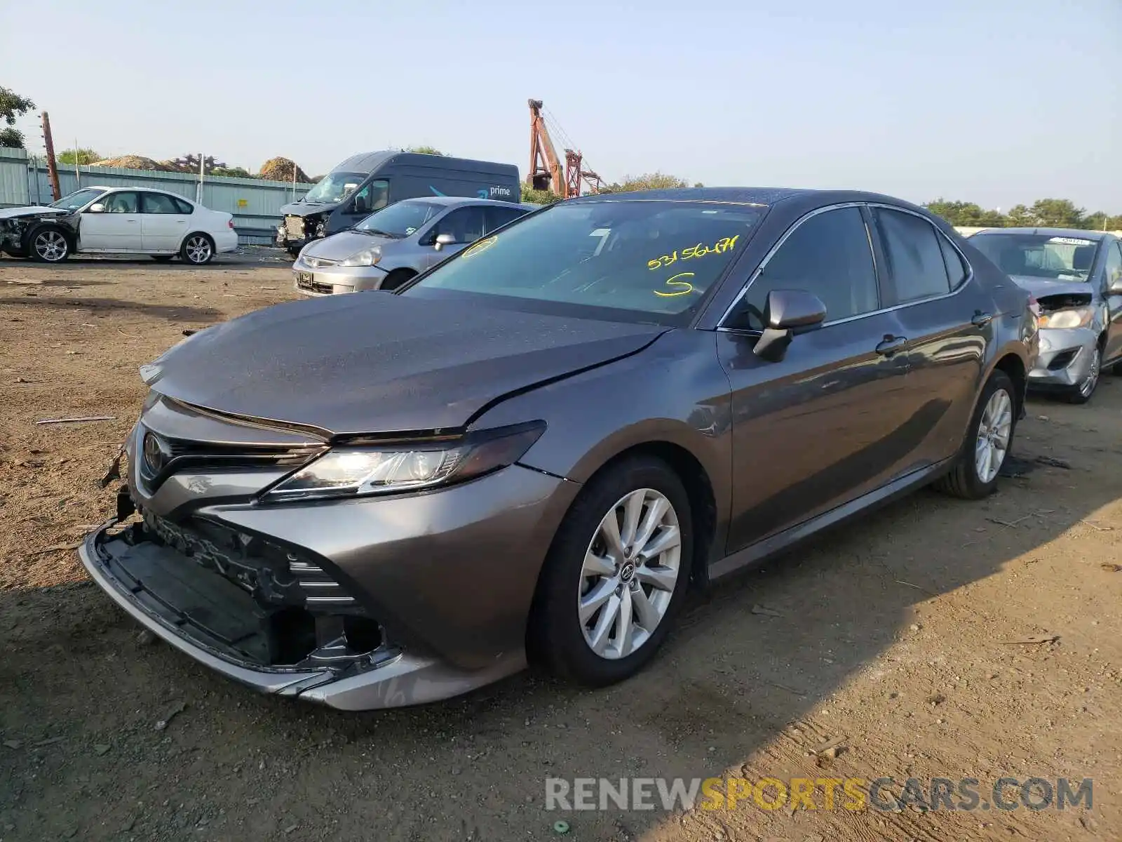 2 Фотография поврежденного автомобиля 4T1B11HK8KU807133 TOYOTA CAMRY 2019