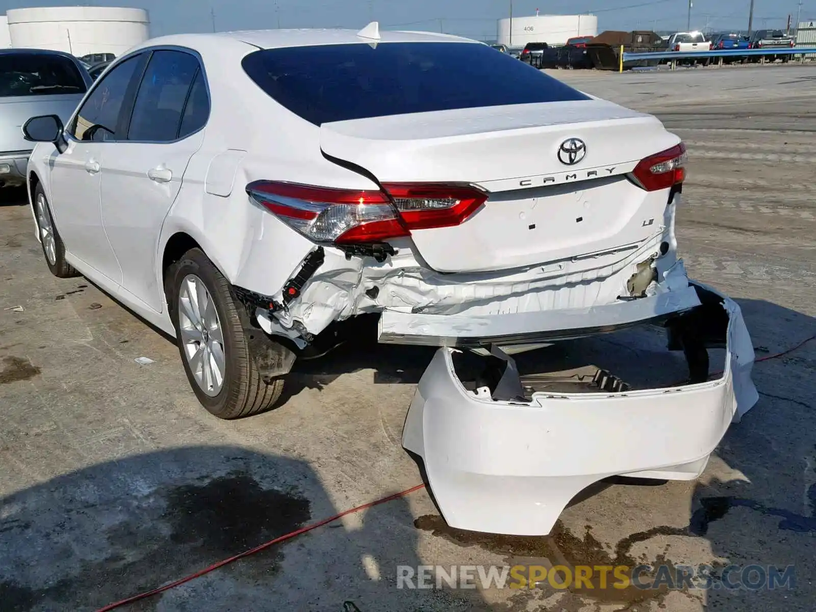 3 Photograph of a damaged car 4T1B11HK8KU809206 TOYOTA CAMRY 2019