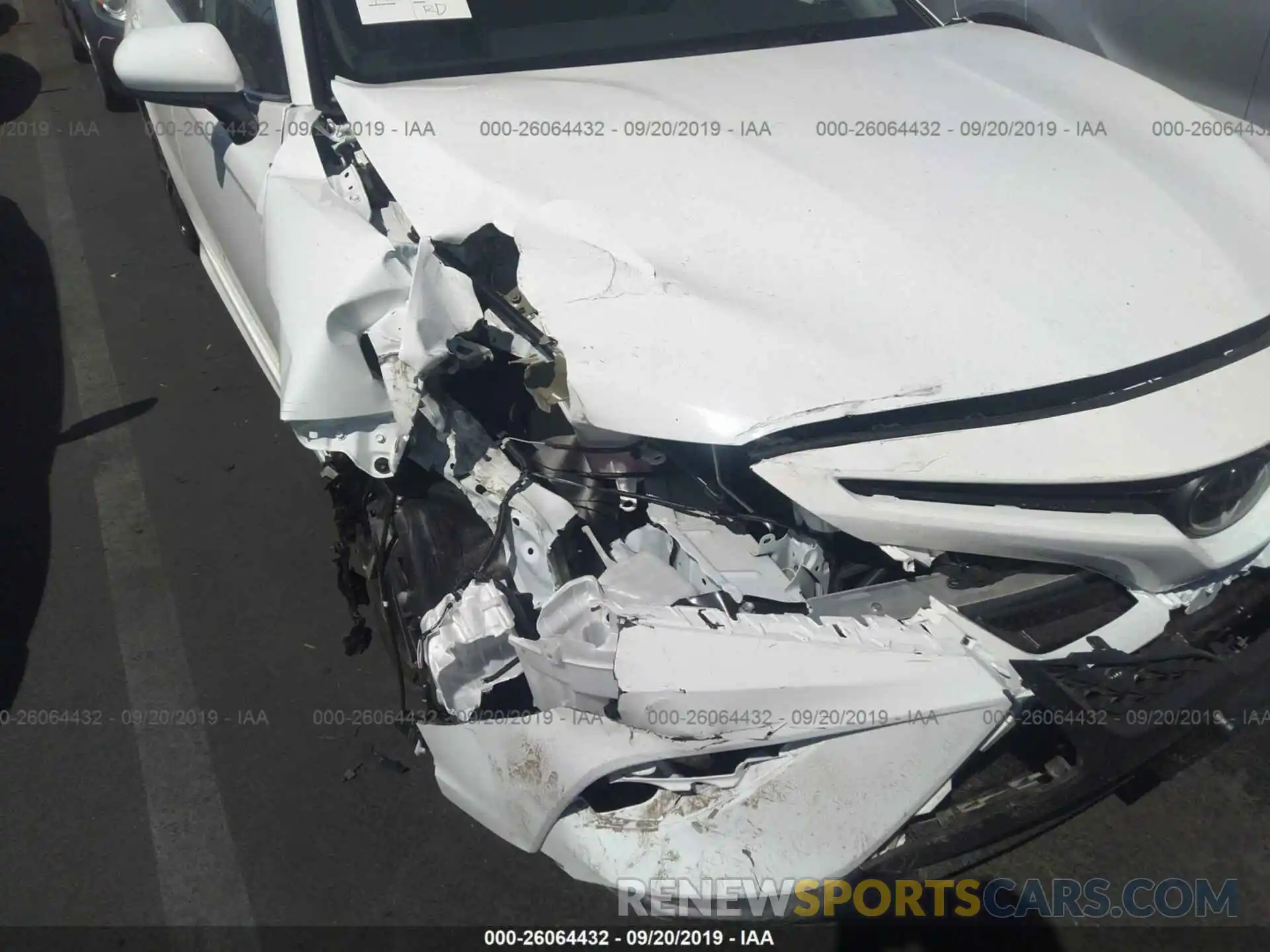 6 Photograph of a damaged car 4T1B11HK8KU809805 TOYOTA CAMRY 2019