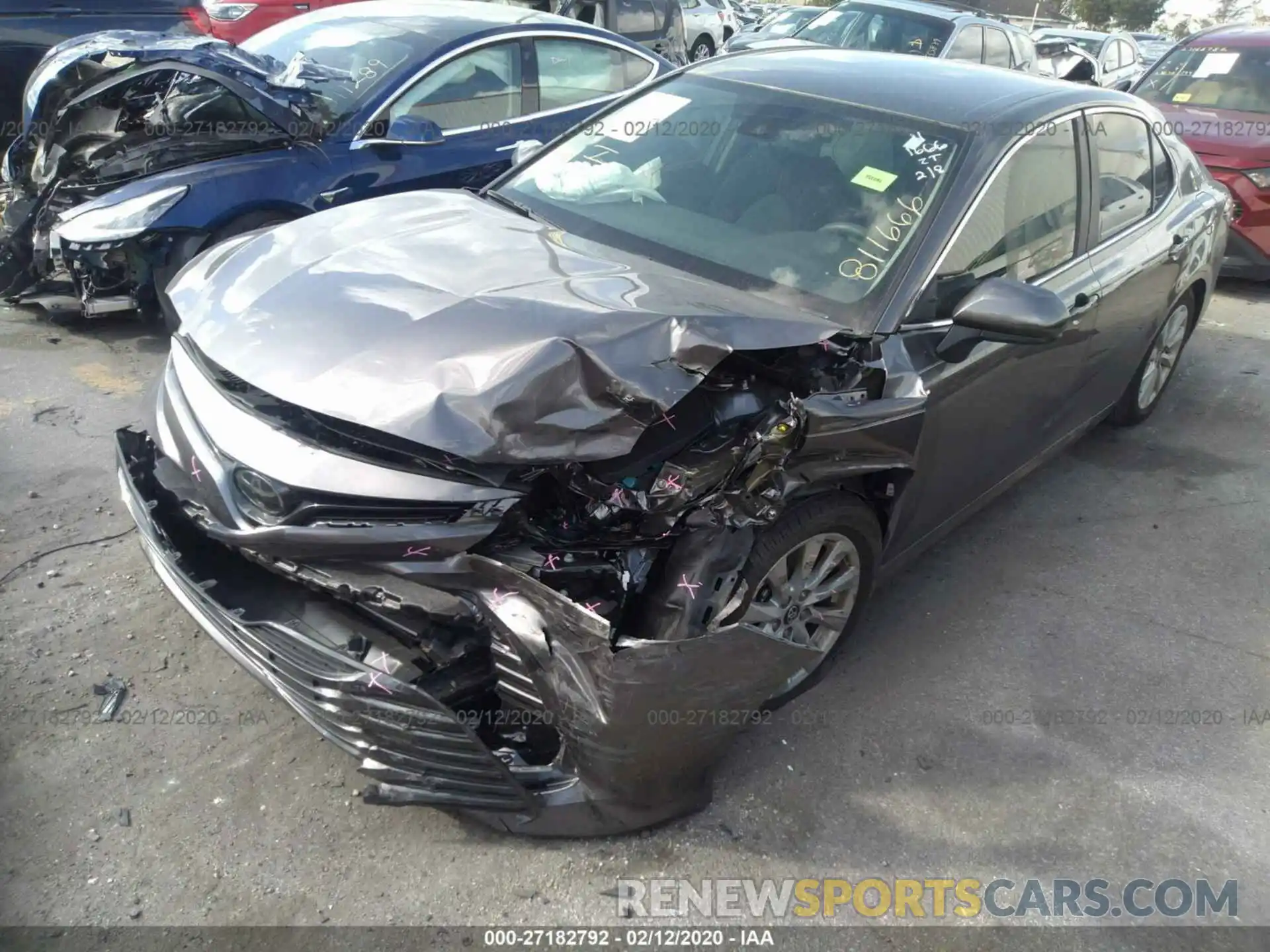 6 Photograph of a damaged car 4T1B11HK8KU811666 TOYOTA CAMRY 2019