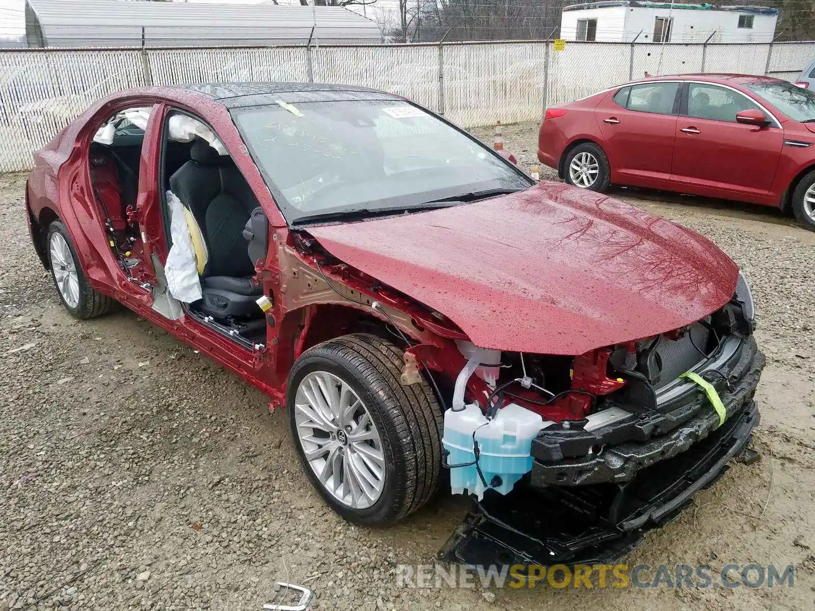 1 Photograph of a damaged car 4T1B11HK8KU812901 TOYOTA CAMRY 2019