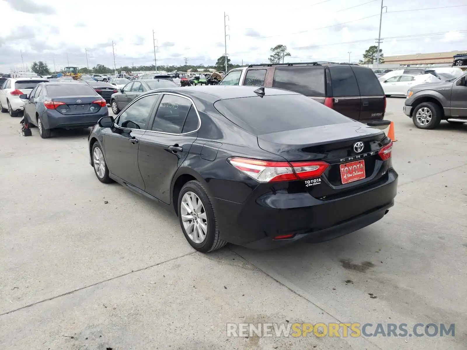 3 Photograph of a damaged car 4T1B11HK8KU813207 TOYOTA CAMRY 2019