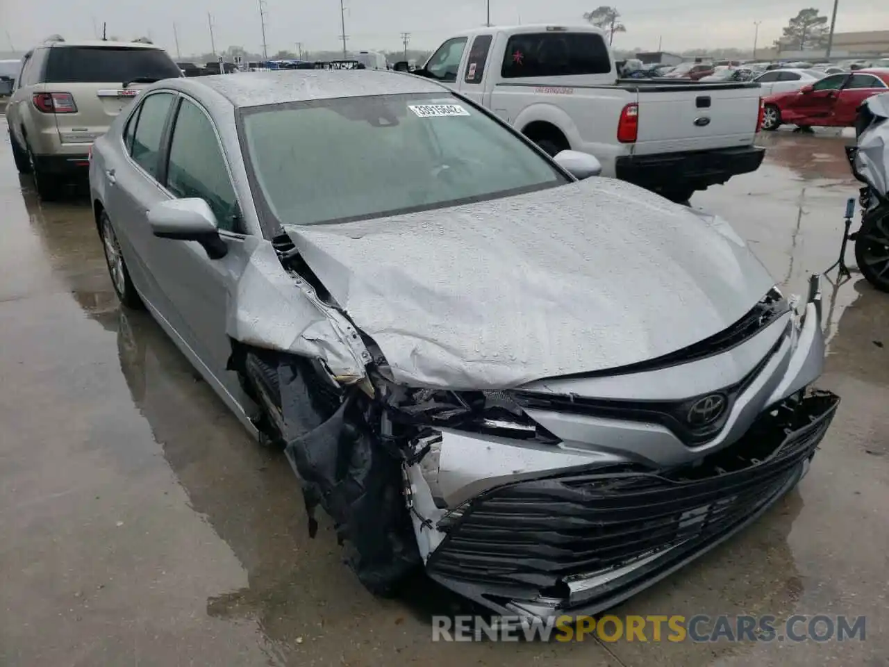 1 Photograph of a damaged car 4T1B11HK8KU816155 TOYOTA CAMRY 2019